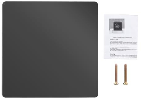 Fafeicy Smart Thermostat Programmable Contrôle de Chauffe-Plancher avec Capteur intégré et Horaire de 7 Jours pour Home Hotel Hotel Under-Floor Heating (Pas de fidélité sans Fil)