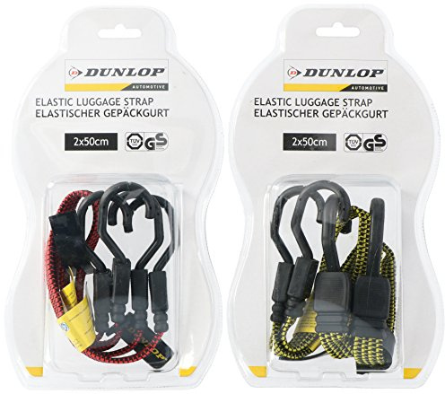 DUNLOP Einstellbarer Gepäckgurt Einstellbarer gepäckgurt, rot/gelb, 50x1.8x0.4, 871125241816