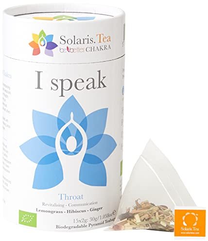 I speak BIO Tee - Be Better CHAKRA Yoga by Kerstin Linnartz, 15x biologisch abbaubare Teebeutel, (1 x 30 g)