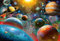 Ravensburger 198580 - Planeten 1000p