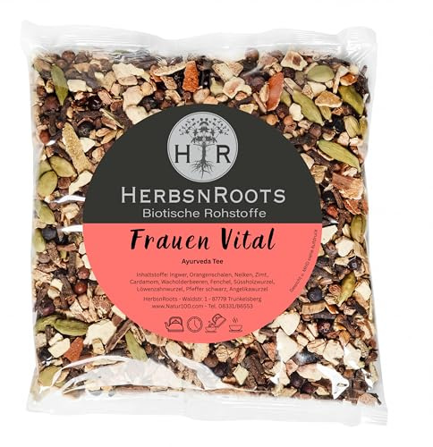 Stress-Tee Frauen-Vital • bei Nervosität • Überarbeitung • Überlastung • HerbsnRoots • 210g