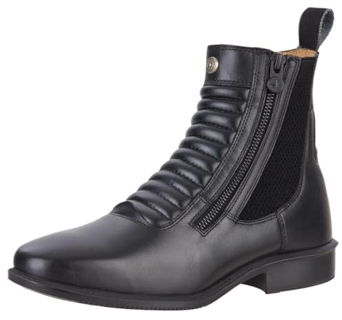 Stövel »LEGACY SZ Milano « med dragkedja på sidan. Bekväma ridskor av äkta läder och OrthoLite sula | Bra passform | Stövelskor storlekar 37–46 | Färg: Svart & brun, - svart - 38 EU
