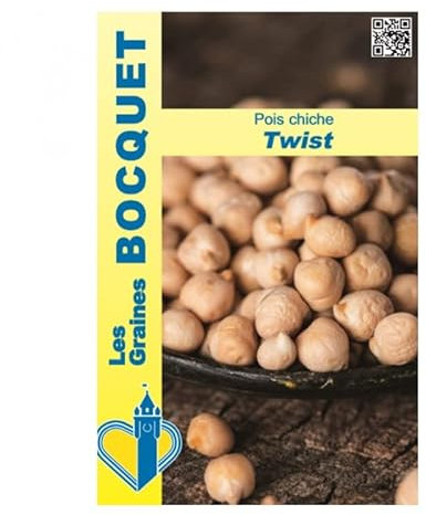 Sachet de graines de Pois chiche Twist - 150 g - LES GRAINES BOCQUET