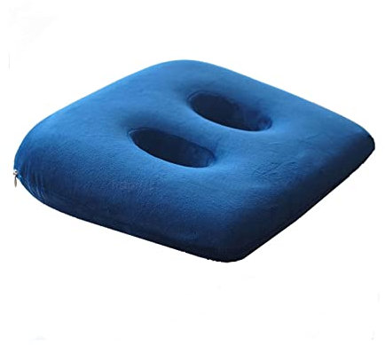 Joyfitness Orthopädisches Steißbein Memory Foam Sitzkissen, Orthopädisches Memory Foam Stützkissen Für Ischias, Steißbein Und Hüftschmerzen Druckentlastung Auf Dem Rücken