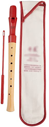 Blockflöte ABS-Harzmundstück Sopranblockflöte, Holz-Klavierkorpus Deutsche Blockflöten, Schule 8-Loch Flöte Instrument, Mit Aufbewahrungstasche + Lehrbuch (Color : B, S : German)
