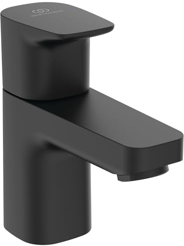 Ideal Standard BD284XG Ceraplan Standventil, Ausladung 8,2 cm, Schwarz (Silk Black)