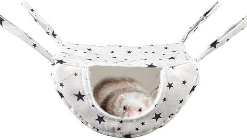 JINGAN Amaca per porcellini d'per Gabbia,Amaca per Topi Letto per furetti Amaca per cincillà | Caldo Letto e Amaca per porcellini d', Amaca sospesa per cincillà, Piccoli Animali, petauri