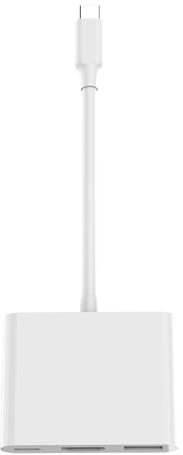 AIRSKY Adaptador multipuerto digital USB-C AV, adaptador USB C a HDMI para iPhone 15/16 a TV, compatible con iPhone 16/15 iPad Pro Mackbook Pro