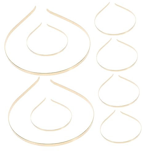 JEWEDECO 50stücke Edelstahl Haarreifen Blank Haarringe Für Diy Haaraccessoires Damen Alltag Schmuckherstellung Sichere Glatte Oberfläche Für Handwerk Und Hochzeit