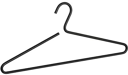 Wenko Lux - Gruccia, misure: 42 x 19 x 0,8 cm alluminio nero