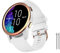 NotoCity pour Garmin Venu Bracelet, 20mm Bracelet Remplacement en silicone souple pour Garmin Vivoactive 3 Forerunner 645/245 Vivomove HR/Style Smartwatch(blanc petit)