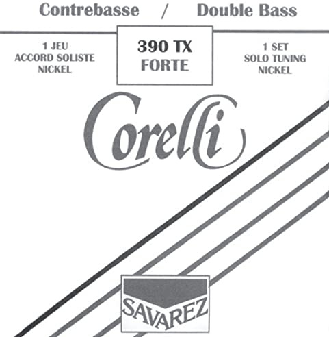 Corelli Kontrabass-Saiten Solostimmung H Nickel Extra stark 363TX