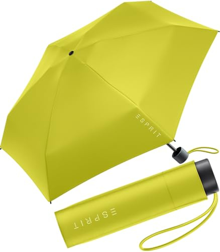 Esprit fickparaply i flerfärgad design, äppelgrön, 95 cm, Fickparaply Super Mini