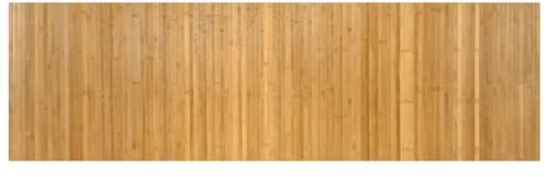 Tapis rectangulaire VidaXL Naturel 60x200 cm Bambou, Tapis de Salon Moderne pour Chambre à Coucher