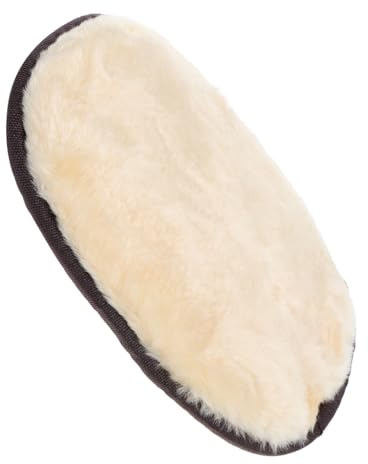 VALICLUD Guanto per Scarpe Misto Lana Sintetica Color Cachi per Lucidare e Pulire Scarpe in Pelle e Stivali Assorbimento Efficiente dello Sporco, la Pulizia Quotidiana