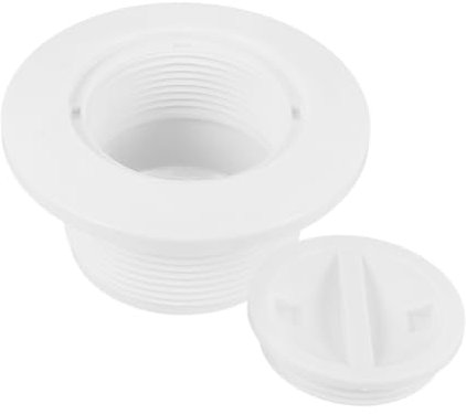 ibasenice Pool Vacuum Cover with Ergonomic Design Secure Fit for Standard Drains Easy to Install and Maintain for Inground and above Ground Swimming Pools