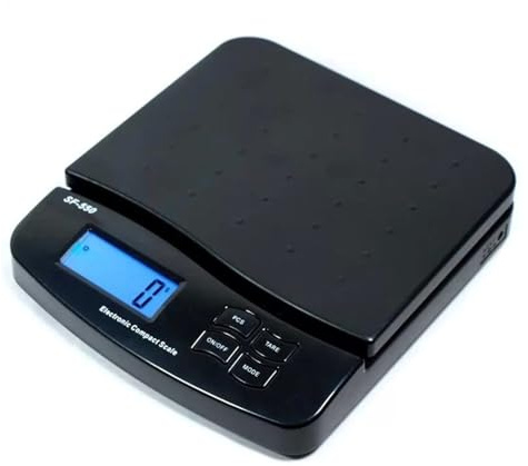 Bilancia digitale elettrica da cucina, bilancia elettronica di precisione, peso 30 kg/1 g(Black)