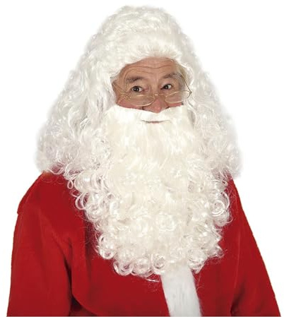 Guirca Fêtes gui4863 – Perruque et Barbe Père Noël (Box conteneurs)