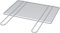 Graticola griglia barbecue Originale Sarom cromata acciaio inox 48x33 cm con manici cod.DC0014