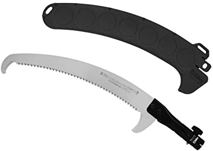 Silky Ersatzblatt 390 mm für Hayauchi Teleskopsäge – gebogenes Profi-Sägeblatt mit 4-RETSUME Verzahnung, inklusive Schutzabdeckung und Tülle, nicht kompatibel mit Todoku Systemen oder Adaptern