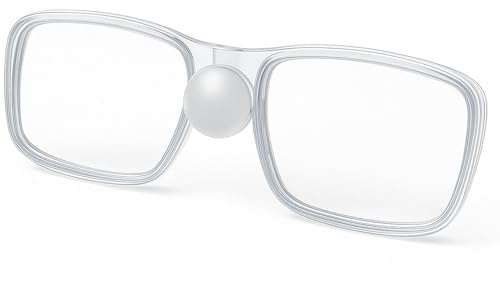 Khroom Optische Brillengläser für Schnorchelmasken | Sehhilfe mit Sehstärke -6.0 bis +6.0 Dioptrien | Passend für Seaview Pro, Pro Plus, X, Y, Kids | Für Kurzsichtige & Weitsichtige (-4.75, Links