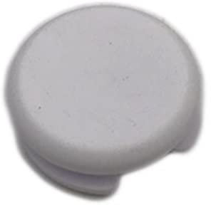 YANHAO [Video game parts] 10Pcs Colorfull Analogue Joystick Cap Replacement for Nintendo for 3DS 3DS LL 3DS XL New 3DS LL XL Game Console Repair [Replace] (Color : NO.7 White)