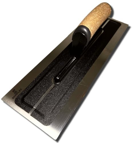 Plastering Trowel - Skimflex Pro Ultraflex Stainless Steel Blade, 410mm/16in - Professional Quality, Flexible & Durable - Ideal for Skimming, Plastering & Rendering (16 410mm)