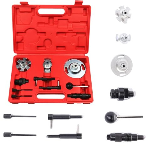 BODYGAD Ensemble D'outils De Réglage du Moteur, Outil De Réglage du Moteur du VéHicule pour Vag 2.7 3.0 Tdi V6 Et V8 Outil De Calage du Moteur Outil De Réglage du Moteur Diesel Adapté
