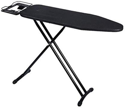 Planches à Repasser, Planche à Repasser, Planche à Repasser pour Balcon 120 x 3175 cm, Table à Repasser Pliante en Acier Inoxydable, Gain de Place, Housse en Tissu Noir/Gris