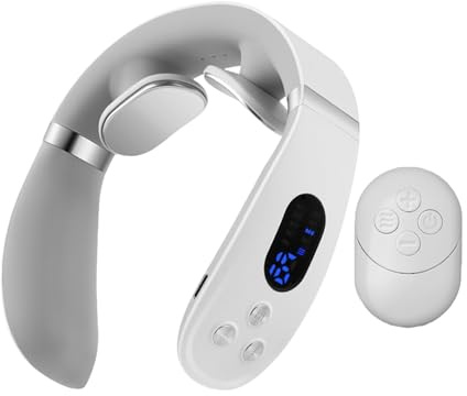 Masajeador Cervical De Tejido Profundo Masajeador De Cuello Y Hombros Sin | Dispositivo Ergonómico para Masaje de Cuello y Hombros en Casa, Oficina y Viaje