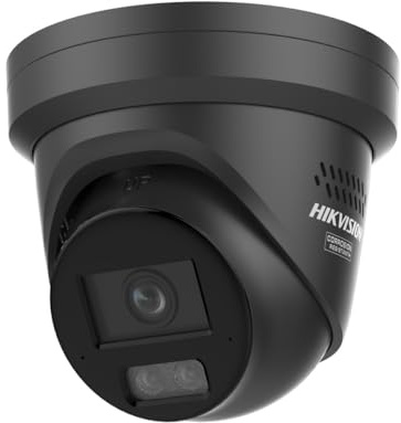 Câmara de Segurança IP Hikvision Pro Turret ColorVu 3.0 PoE 8MP 2.8mm Exterior IP67 - DS-2CD2387G3-LIS2UY/SL(2.8mm)/Black