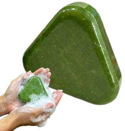 Hårtvål, naturlig utjämning för 100 g – bärbara balsam och schampo, för reparation och för återväxande lämplig för resor hårbotten hemma dusch män och kvinnor