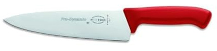 F. Dick ProDynamic Kochmesser (Klingenlänge 21 cm, Küchenmesser rot, Klinge X55CrMo14 Stahl, Härte 56° HRC, Messer) 85447212-03