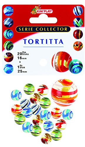 Kimplay - Lot de 20+1 Billes Tortitta 3 ans to 99 ans