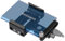 FANAUE SSD-Halterung SSD-Halterung mit Kaltschuh-Kabelklemme, 3,8 cm - 5,3 cm für Samsung T5 T7 SSD SanDisk kompatibel mit BMPCC 4K /6K /6K Pro Kamerakäfig