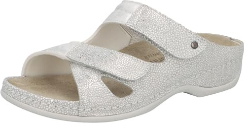 Berkemann Janna, Ciabatte Donna, Argento Chiaro, 38 EU