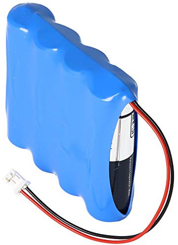 6VQ-02, 09.30, batteria AA per Messerschmitt 6VQ-02, 09.30, 6 Volt, 4 batterie AA Panasonic, cavo da 10 cm, con spina PHR 2