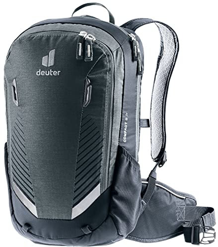 deuter Compact 8 JR Kinder Fahrradrucksack, Graphite-black