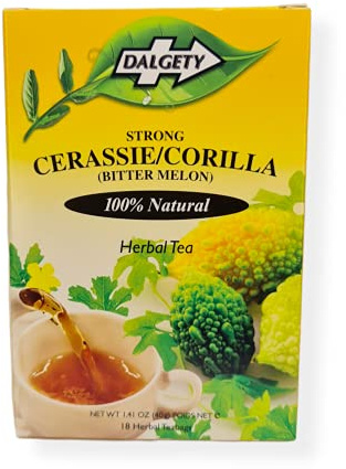 Dalgety Cerassie/Corilla Herbal Tea - 100% All Natural Maximum Strength - 40g Box 18 Herbal Teabags.