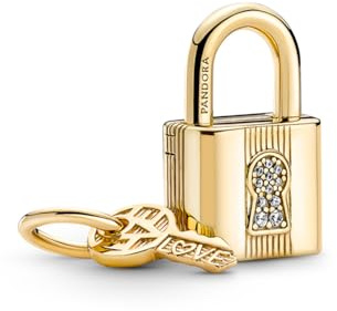 Pandora Moments 14k gold-plated charms
