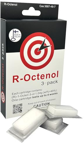 R-Octenol Nachfüllpackung mit 3 Kartuschen Kompatibel mit Mosquito Magnet