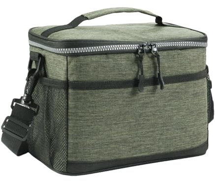 Isolierte Lunch-Tasche, Dicke Thermo-Tasche, Outdoor-Camping-Lunch-Tasche, Tragbare Lunch-Tasche, Isolierte Kühl-Tasche, Thermo-Tasche, Auslaufsicher, Isolierte Kühl-Tasche – Lunch-Behälter Fü