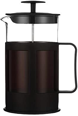 Cafetière à piston en verre chauffant pour la maison et le bureau avec 4 théières, 350 ml