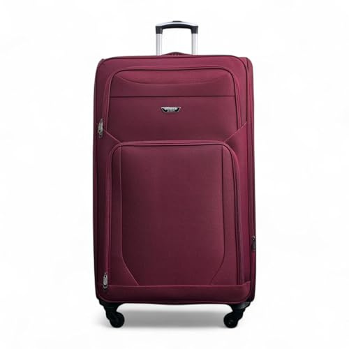 Extra Large 32 Suitcase Super Lightweight Luggage 20% Expandable 4 Wheel Spinner 3-Digit Combination Lock Soft Shell Luggage Check in for 30kg