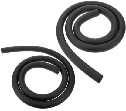 DIYEAH 2 pièces Tuyaux Isolants Caoutchouc pour Protection Gel Tubes Isolants Extérieurs Mousse pour Chauffage et Solaire Id Épaisseur