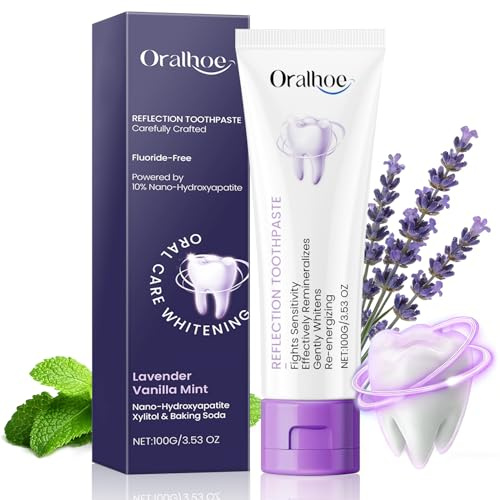 Xylitol Zahnpasta, Natürliche zahnpasta mit xylit, Zahnpasta Ohne Fluorid, Whitening zahnpasta, Tiefenreinigungs-Pflegezahnpasta, Fleckenentfernung, Ganzheitlicher Schutz für Zähnen, Frischer Atem