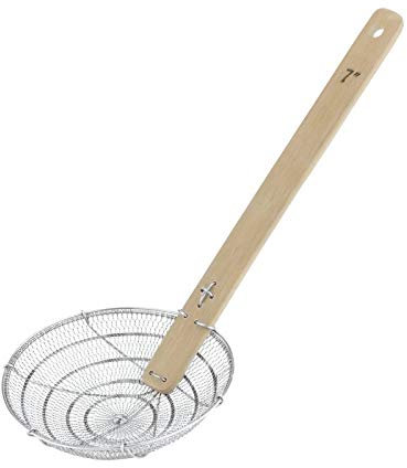 Paderno 49608-30 Schiumarola Rete Fine Cm 30, Acciaio Inox