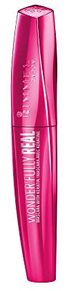 Rimmel - Mascara Wonder'fully Real - Effet faux cils - Volume et Longueur - 001 Black - 11ml