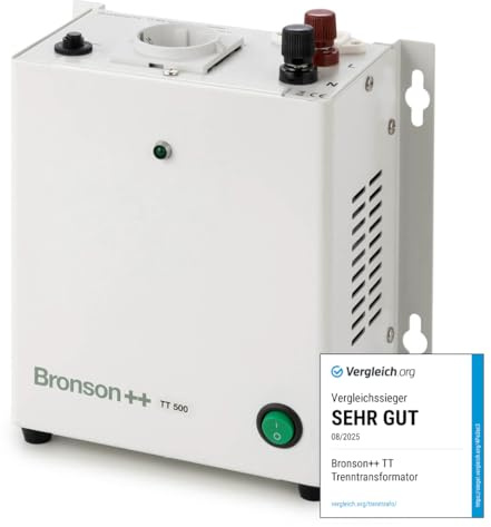 Bronson TT 500 Transformador de Aislamiento Transformador Separador 500W
