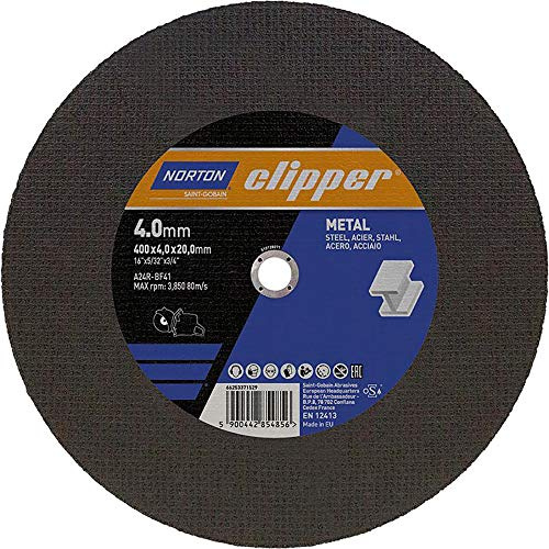 Norton Disco da taglio in metallo A24R-400 x 4,0 x 20 mm